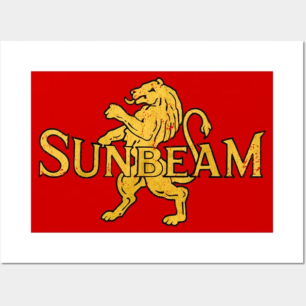 Sunbeam Motorcycles Wall Art by Mid Century Stuff